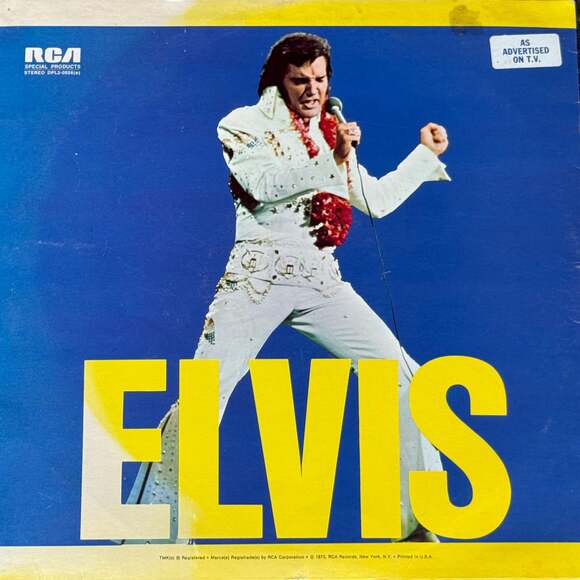 Elvis Presley - Elvis 1973 RCA Vinyl Double LP Record Album - Picture 1 of 5